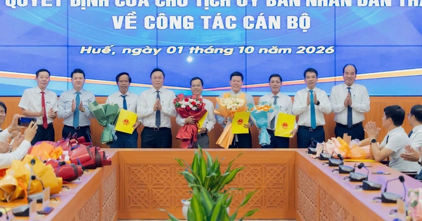 Huế điều động bổ nhiệm 17 cán bộ lãnh đạo các sở, ban quản lý dự án