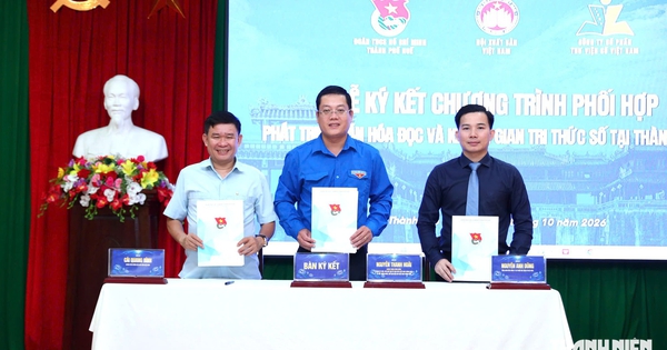 Hội Xuất bản ký kết hợp tác phát triển văn hóa đọc tại Huế