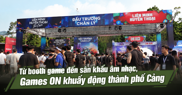 Từ booth game đến sân khấu âm nhạc, Games ON khuấy động thành phố Cảng