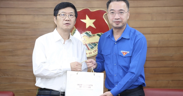 Bí thư T.Ư Đoàn Nguyễn Tường Lâm tiếp đoàn đại biểu Báo Thanh Niên Trung Quốc