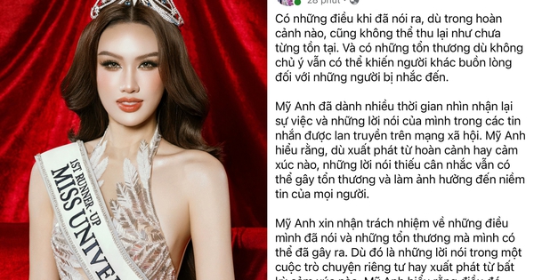 Vụ ồn ào nhóm chat gây xôn xao MXH: Á hậu Trịnh Mỹ Anh xin lỗi