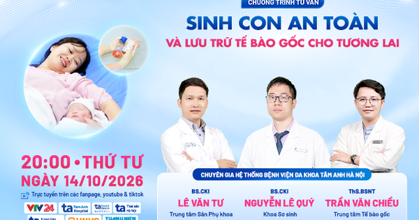 Sinh con an toàn và lưu trữ tế bào gốc cho tương lai