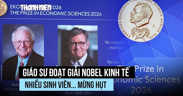 Nobel Kinh tế: Giáo sư được xướng tên vẫn không quên nhiệm vụ