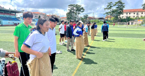 Hơn 500 thanh niên Lâm Đồng sôi nổi tranh tài hội thao