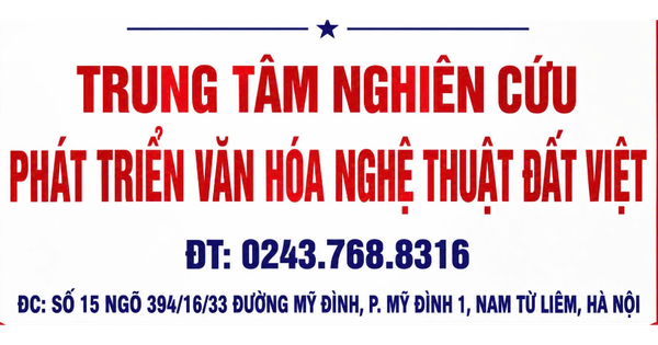 Trung tâm nghiên cứu phát triển Văn hóa nghệ thuật Đất Việt thông báo giải thể