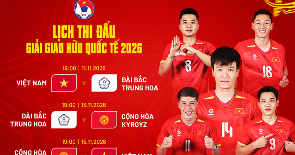 VFF công bố nóng lịch thi đấu đội tuyển Việt Nam gặp Đài Loan và Kyrgyzstan: Giờ đẹp, xem ở đâu?
