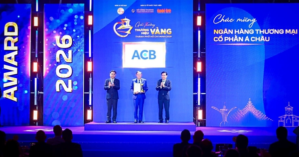 ACB chinh phục hạng mục kép tại Thương hiệu vàng TP.HCM 2026