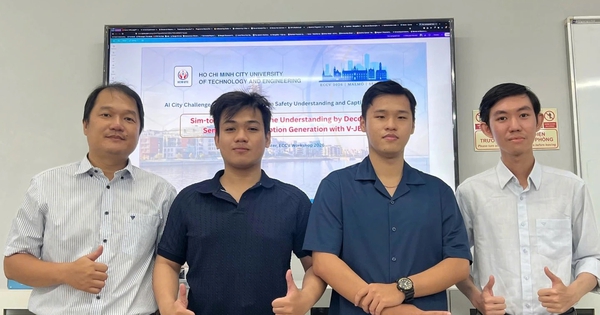 3 sinh viên cơ khí giành cú đúp giải thưởng tại đấu trường AI quốc tế