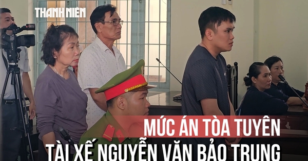 Tài xế Nguyễn Văn Bảo Trung bị tuyên 2 năm 6 tháng tù giam