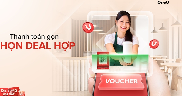 Quét QR Techcombank, nhận nhiều ưu đãi: Dùng voucher, thanh toán bằng U-Point, trúng iPhone 18 Pro