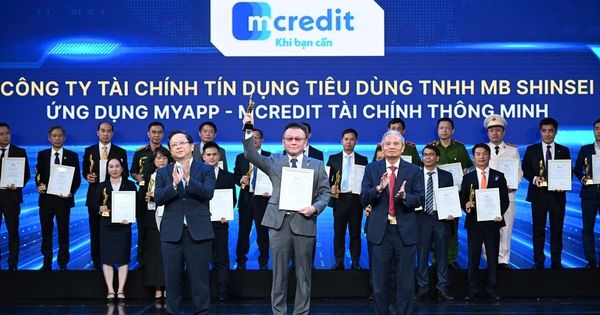 Mcredit được vinh danh tại Giải thưởng Chuyển đổi số Việt Nam 2026