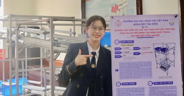 Nữ sinh hàng hải đạt GPA 3,9 theo đuổi nghiên cứu từ bài toán thực tế