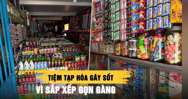 Tiệm tạp hóa ở An Giang gây sốt vì quá ngăn nắp, dân mạng nhìn là mê