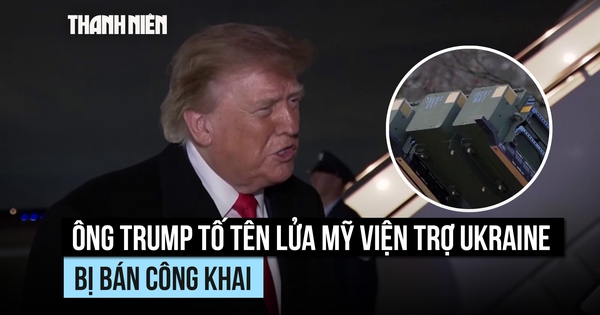 Ông Trump cáo buộc Ukraine bán tên lửa Mỹ viện trợ