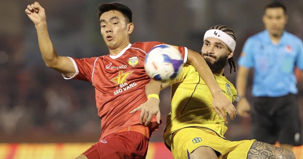 Bảng xếp hạng V-League mới nhất: SLNA lỡ cơ hội soán ngôi đầu của CLB CAHN, Nam Định leo tốp 4