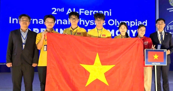 Học sinh Việt Nam giành huy chương vàng Olympic vật lý quốc tế Al-Fergani