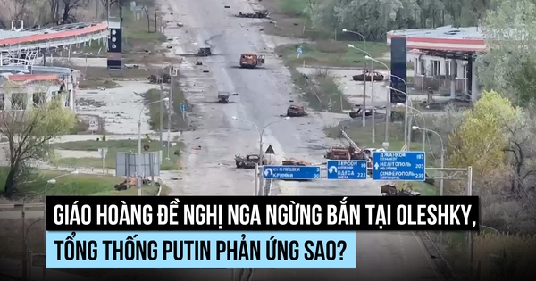 Điện Kremlin ủng hộ lời kêu gọi của Giáo hoàng về thị trấn bị phong tỏa