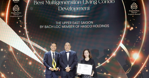 The Upper East Saigon giành chiến thắng ngay lần đầu tham dự Vietnam Property Awards 2026