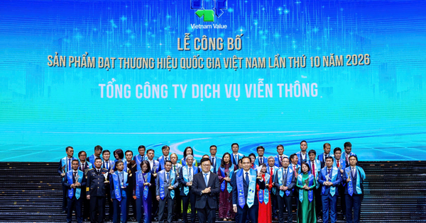 Ba dịch vụ của VNPT đạt Thương hiệu quốc gia Việt Nam năm 2026