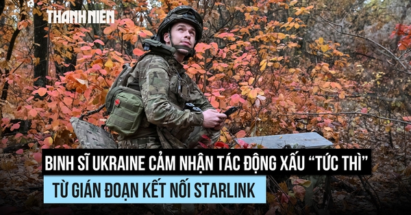 Binh sĩ Ukraine cảm nhận tác động xấu 'tức thì' từ gián đoạn kết nối Starlink