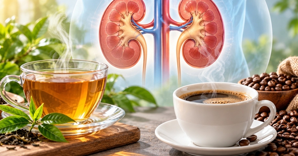 Uống trà, cà phê thế nào để bảo vệ sức khỏe thận?