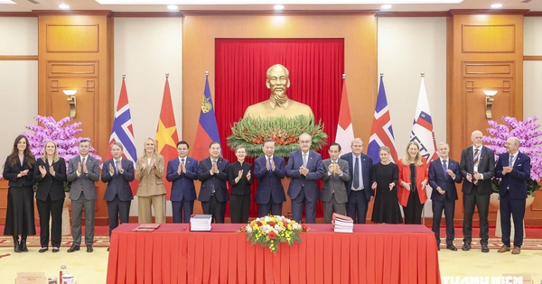 Việt Nam và EFTA chính thức ký kết Hiệp định Thương mại tự do VEFTA
