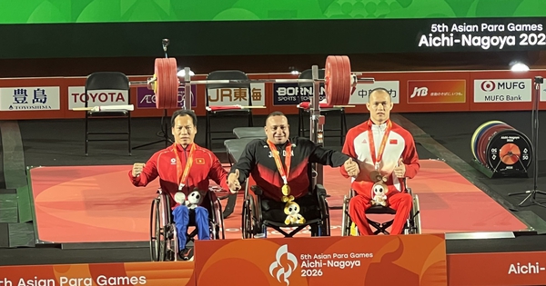 Lực sĩ Lê Văn Công xuất sắc đoạt HCB Asian Para Games 2026 tại Nhật Bản