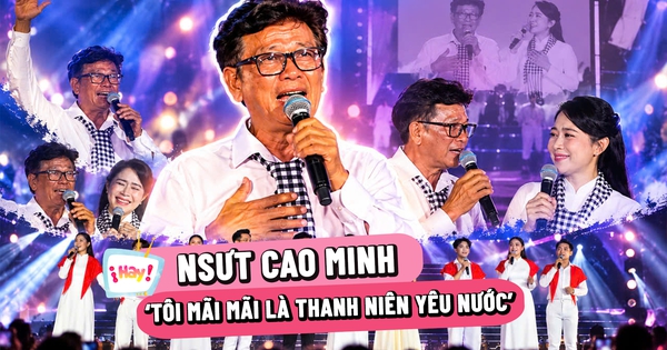 NSƯT Cao Minh: ‘Tôi mãi mãi là thanh niên yêu nước’