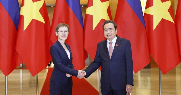 Chủ tịch Quốc hội Trần Thanh Mẫn hội kiến Thủ tướng Liechtenstein