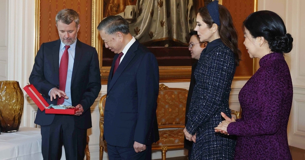 Tổng Bí thư, Chủ tịch nước Tô Lâm nhận Huân chương cao quý của Đan Mạch