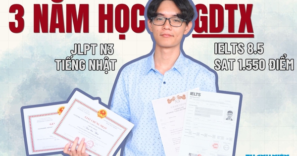 Bất ngờ nam sinh GDTX chinh phục IELTS 8.5, điểm SAT thuộc top 1% thế giới