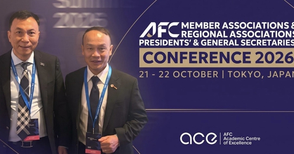 Chủ tịch VFF Trần Quốc Tuấn dự Đại hội bất thường AFC tại Tokyo
