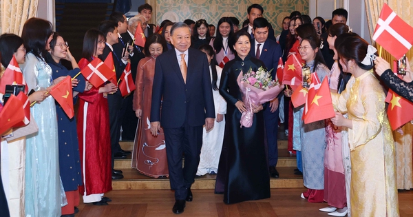 Tổng Bí thư, Chủ tịch nước Tô Lâm gặp cộng đồng người Việt Nam tại Đan Mạch