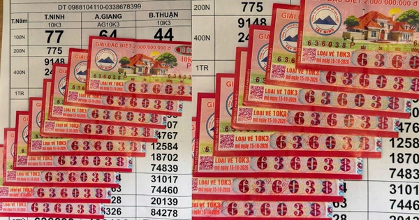 Quên dò số gần 1 tuần, khách ở TP.HCM trúng cả 9 tờ xổ số miền Nam
