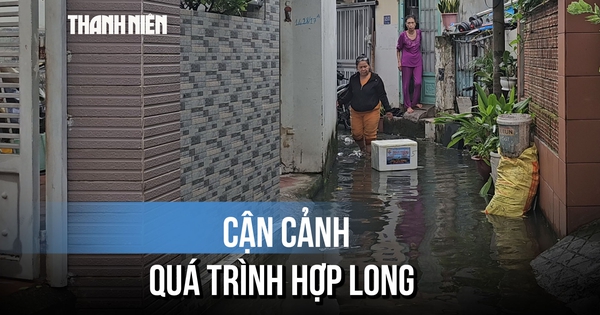 Hẻm Huỳnh Tấn Phát ngập liên miên 3 tháng: ‘Ngập vô nhà, mấy đứa nhỏ ngủ đâu có được’
