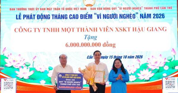 Xổ số kiến thiết Hậu Giang ủng hộ an sinh xã hội hơn 21 tỉ đồng