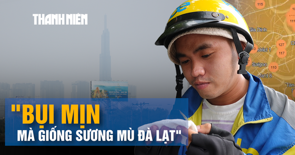 Bầu trời TP.HCM mờ đục, tài xế công nghệ lo hít bụi suốt ngày ngoài đường