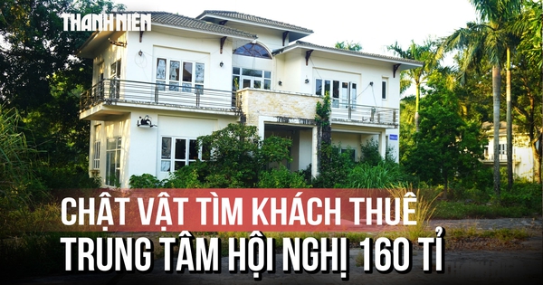 Bên trong trung tâm hội nghị 160 tỉ đồng bỏ hoang: Giảm giá vẫn ế khách thuê?