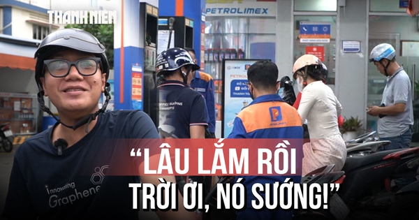 Giá xăng giảm mạnh: Người chen chân đổ đầy bình, tài xế tính chuyện tăng ca