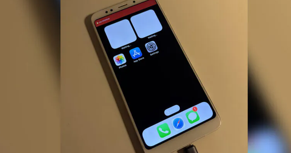 Cài đặt thành công hệ điều hành iOS lên điện thoại Android
