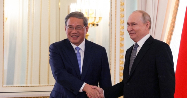 Nga-Trung Quốc ra tuyên bố chung sau khi Tổng thống Putin gặp Thủ tướng Lý Cường