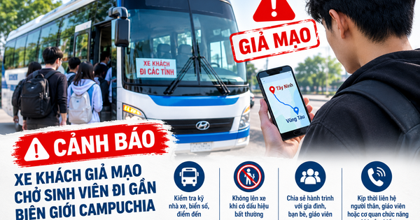 Đón xe đi Vũng Tàu, sinh viên phát hiện đang ở biên giới Campuchia: Trường cảnh báo khẩn