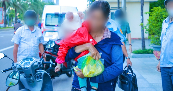 Làm rõ vụ người phụ nữ bế bé gái đi xin tiền ở Quy Nhơn