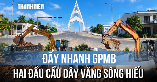 Quảng Trị cấp tốc giải phóng mặt bằng, thi công đường hai đầu cầu dây văng sông Hiếu