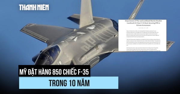 Lầu Năm Góc đồng ý mua thêm 850 chiến đấu cơ F-35