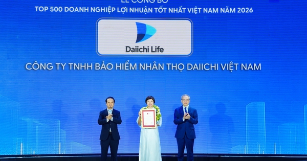 Daiichi Life Việt Nam tiếp tục vinh danh trong Top 500 doanh nghiệp lợi nhuận tốt nhất