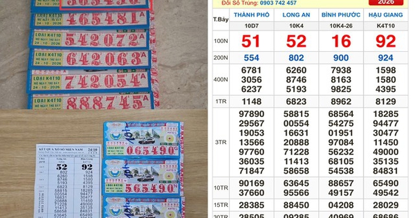 Xổ số miền Nam ngày 24 tháng 10: Đại lý tìm người trúng 1,6 tỉ đài Hậu Giang