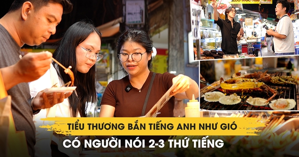 Tiểu thương chợ Hồ Thị Kỷ bắn tiếng Anh như gió, có người nói 2-3 thứ tiếng