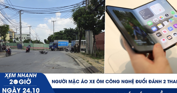 Xem nhanh 20h ngày 24.10: Truy tìm người mặc áo xe ôm công nghệ đuổi đánh 2 người | iPhone Duo có đáng tiền