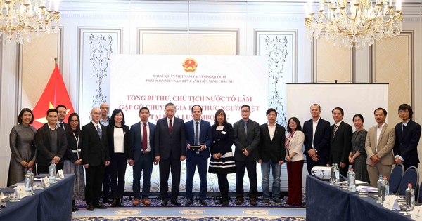 Tổng Bí thư, Chủ tịch nước Tô Lâm gặp gỡ trí thức người Việt tại Bỉ và Luxembourg